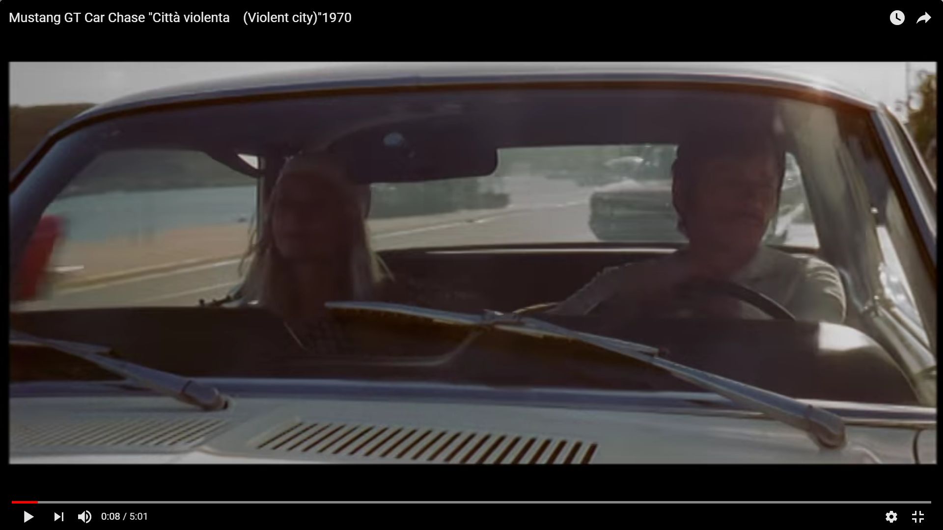 Mustang GT Car Chase, film la cité de la violence Nouve128