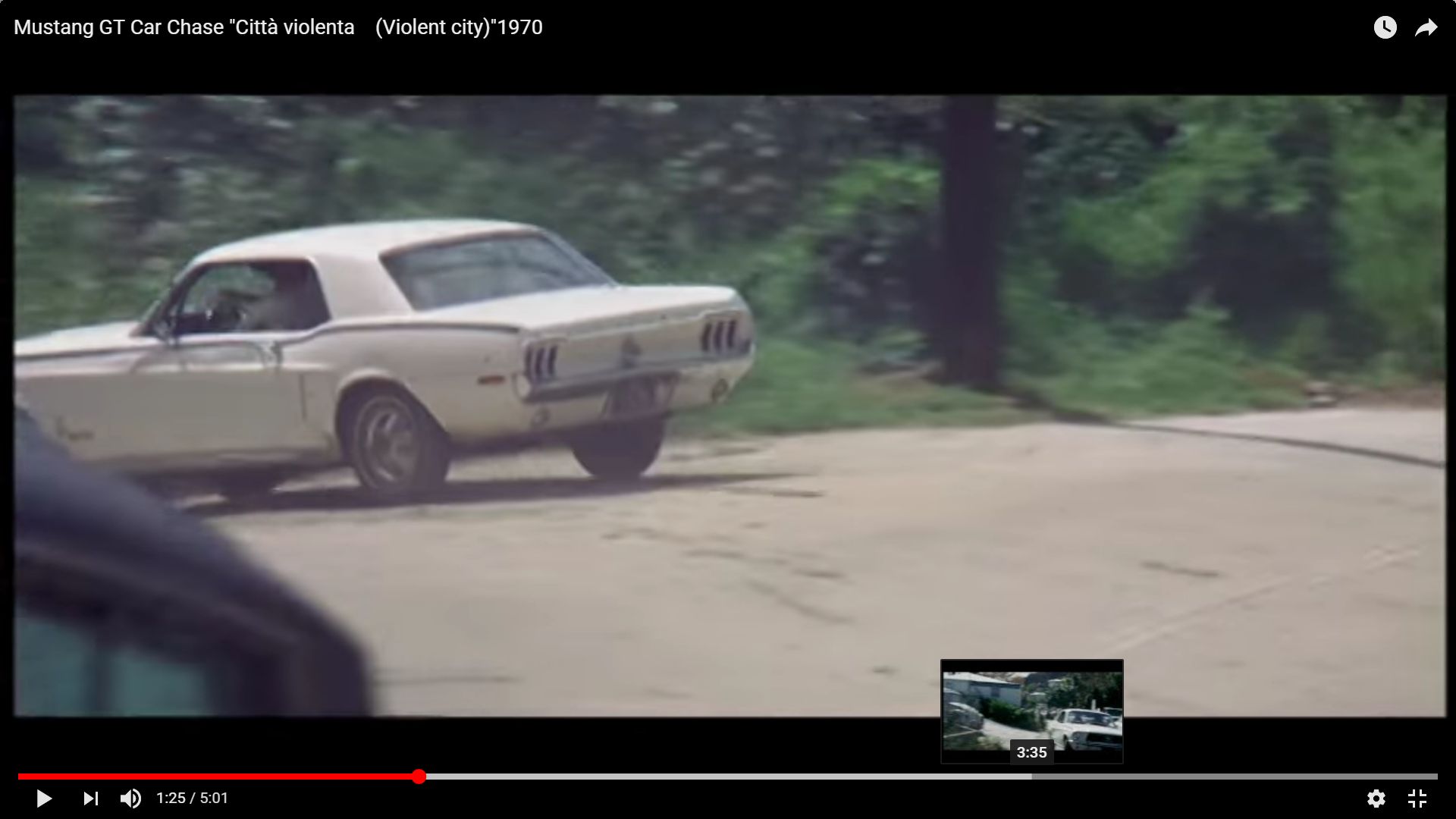 Mustang GT Car Chase, film la cité de la violence Nouve132