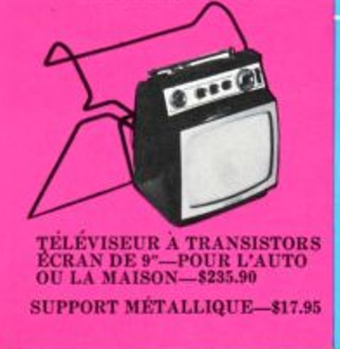 43: Accessoire: Télévision 9" (22.86 cm) pour Mustang 1966 Tylyvi10