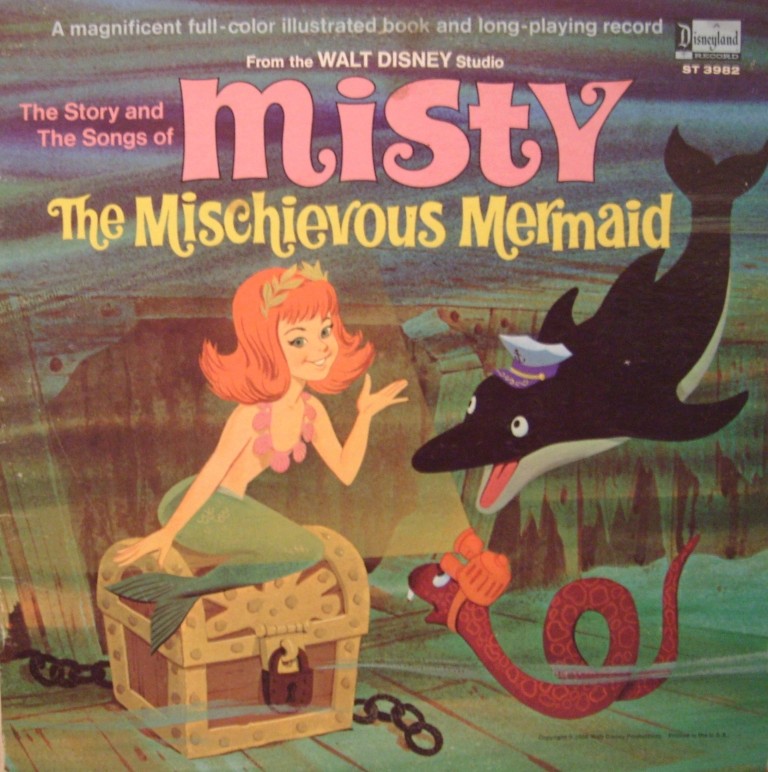 (Vinyl- Livre Disque) Misty The Mischievous Mermaid 3982a10