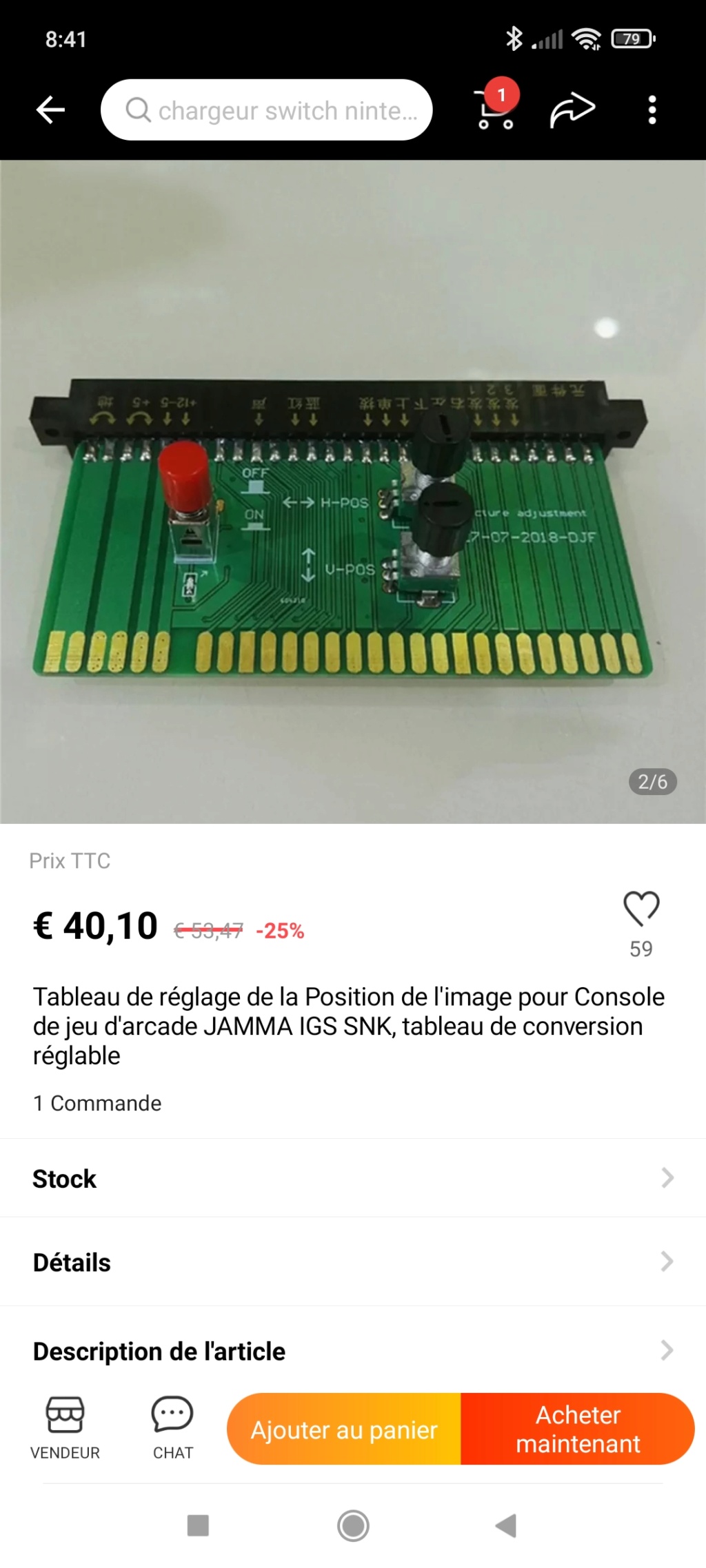 TV idéale dédié slot MVS Screen22