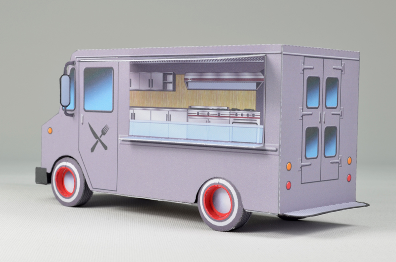 Bastelbogen Projekt 42 - Food Truck Dsc_0418