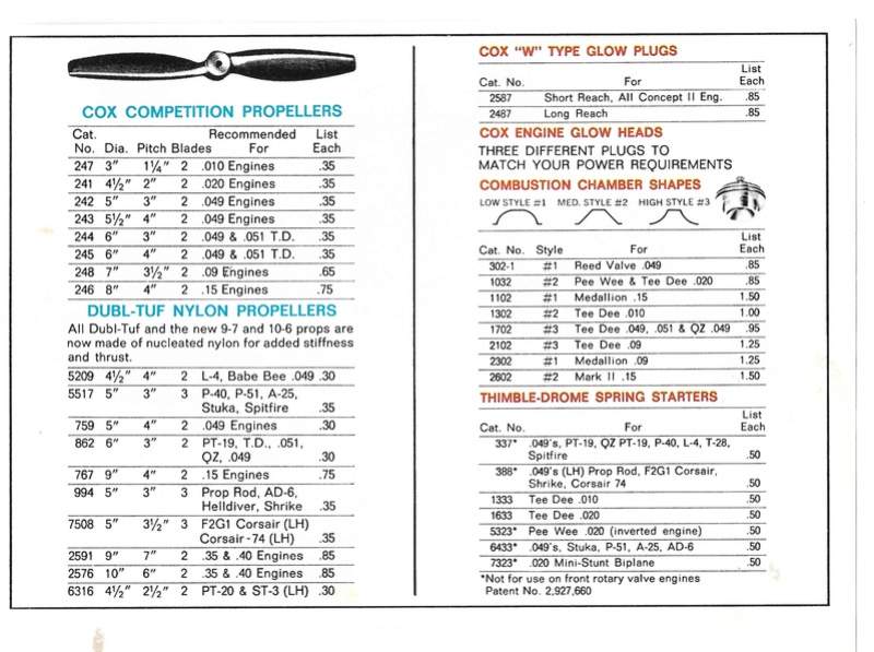 1968 Cox Hobbies Catalog 15_14