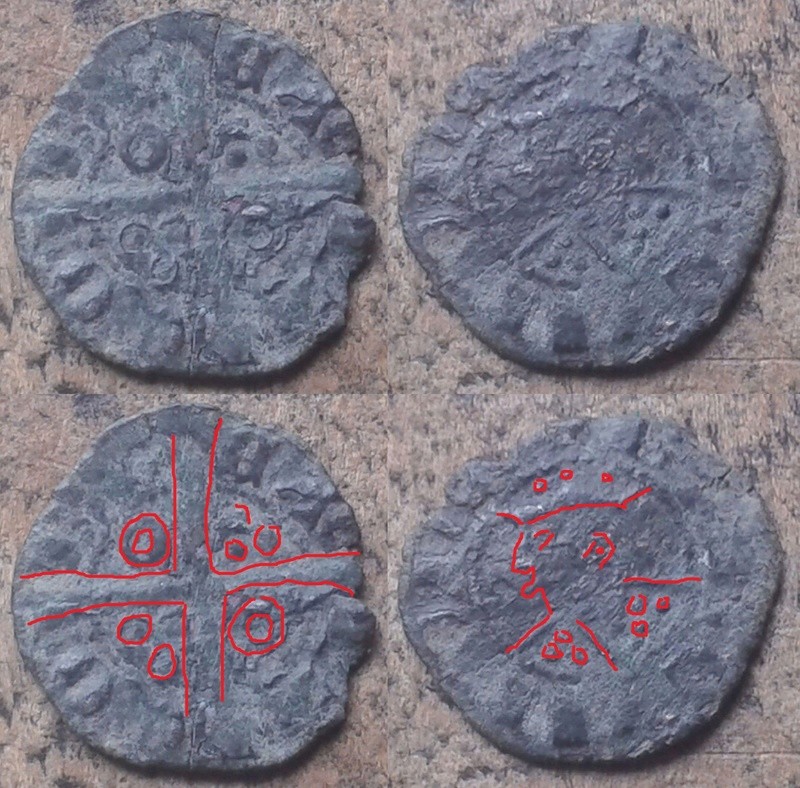 Denier du Royaume d'Aragon pour Jacques II (1291-1327) ... Nn10