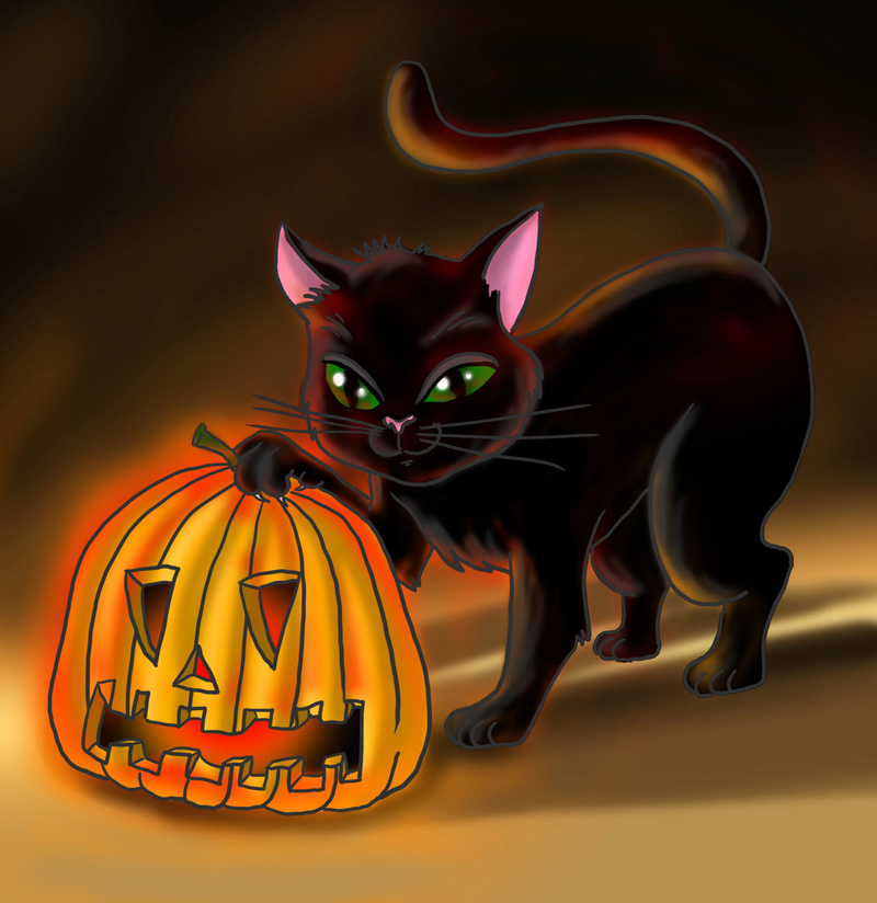 Concours Halloween - les votes Chatha10