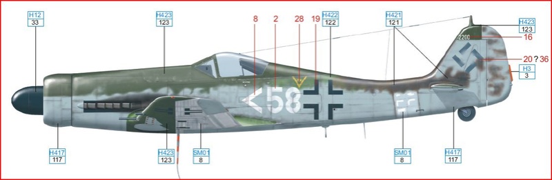  Ultimes versions du FW 190 D,le D 9 et / D /13  par JJ Av310