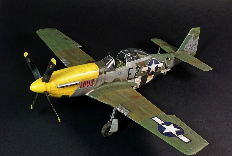 P-51 D, LOU IV  Mustang  Revell 1/32 Dsc03514