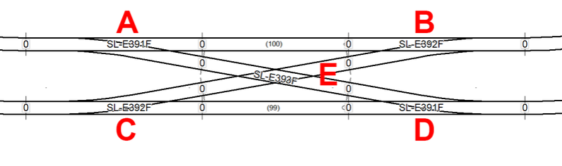 Question sur le câblage de croisements avec du Peco 55 Electrofrog Croise10