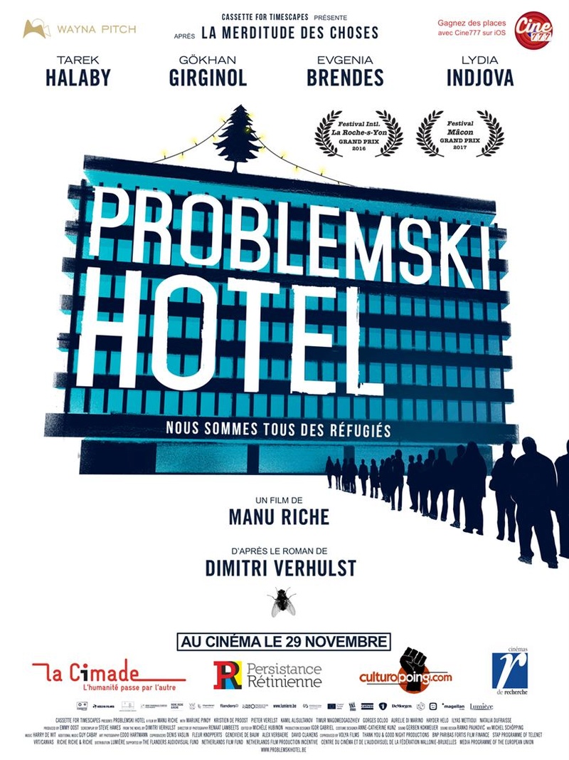 Problemski hotel au ciné club d'Enjeux le 13 mars Affich10