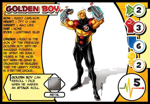 GUARDIAN'S CHRONICLES : Les super héros du tous contre un ! Golden10