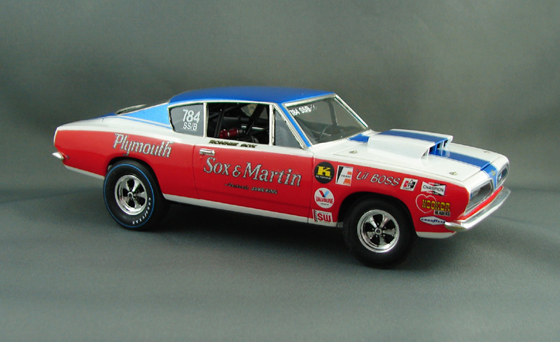 1968 Barracuda Super Stock Sox & Martin 68barr16