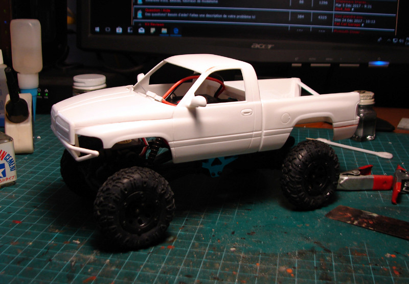 Dodge Ram Rock Crawler Ecx_te17