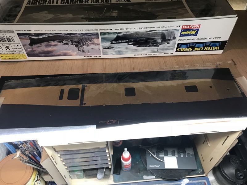 Akagi 1/700 Hasegawa kit skywal le 27/12/2018 bientôt la fin Ad6f1b10