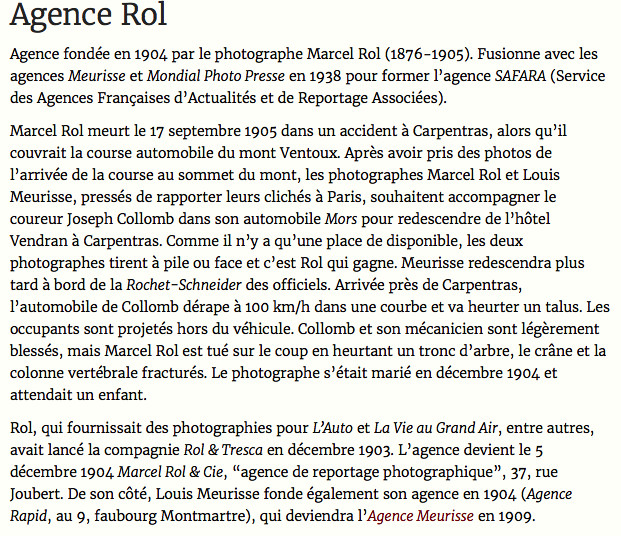 Photos d'époque - Page 6 Agence10