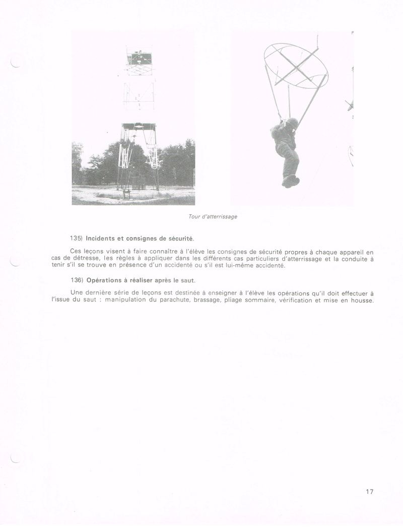 [Parachutes] Règlement pour le saut en parachute - TAP111 1417