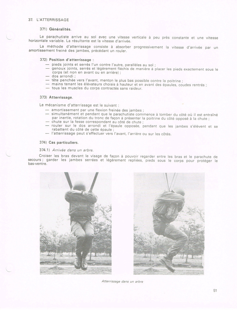 [Parachutes] Règlement pour le saut en parachute - TAP111 4716