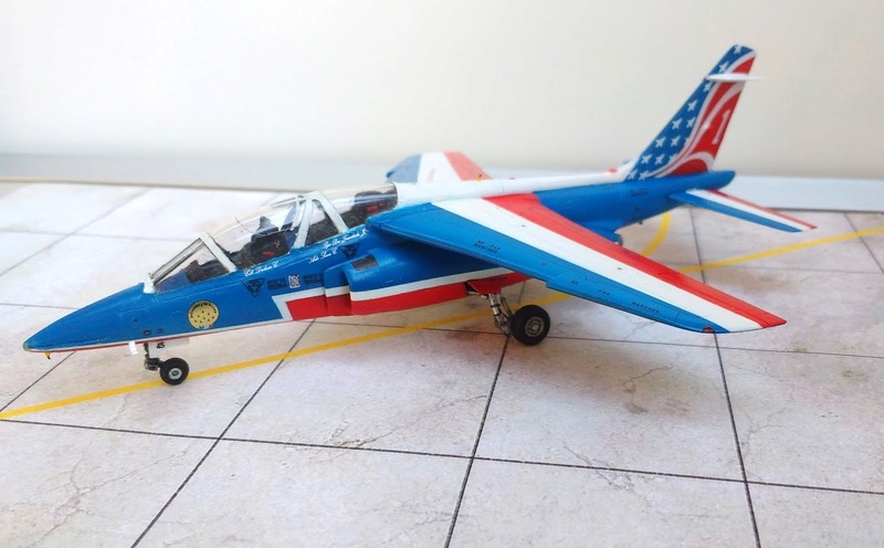 Alpha Jet Patrouille de France - Tournée US 2017 [Heller 1/72 + decals FFSMC] Img_2096