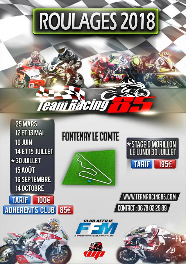 [PISTE] 2018 Journées de Roulage Team Racing 85. Circuit de Fontenay le Comte 25587913