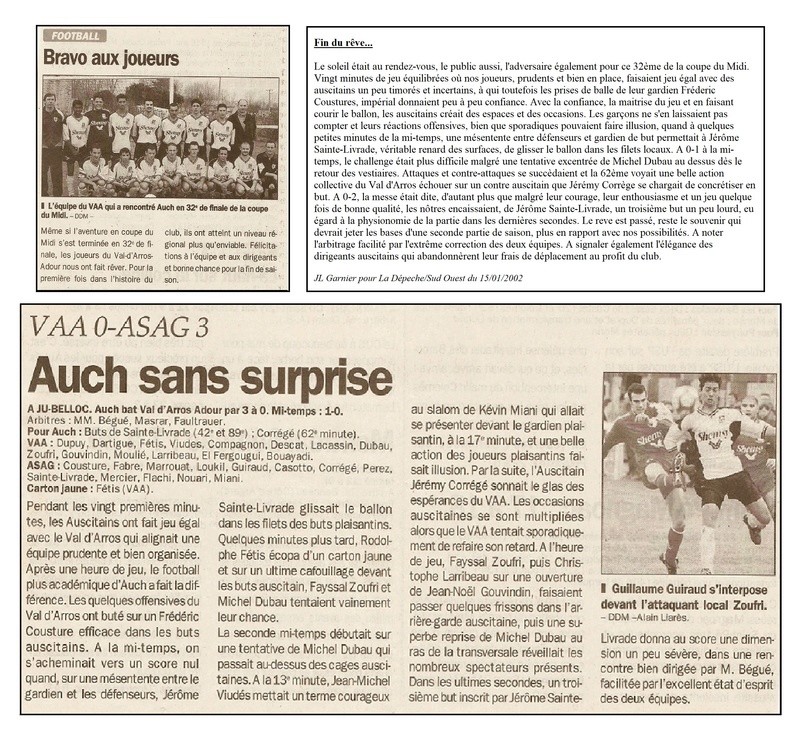 2001-2002 : RELEGATIONS ET 32mes DE COUPE DU MIDI Colage10