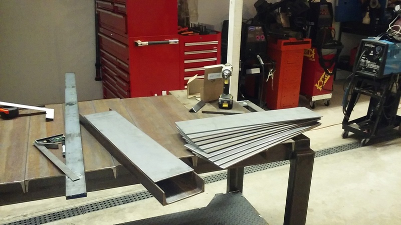 Welding Table build 20180112