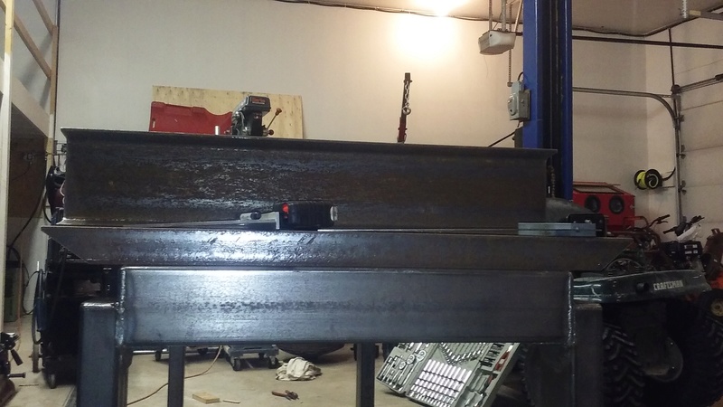 Welding Table build 20180114
