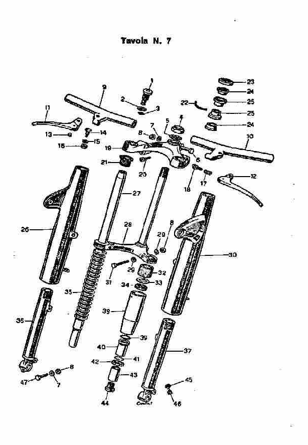 Morini Corsaro 125 Tavola11