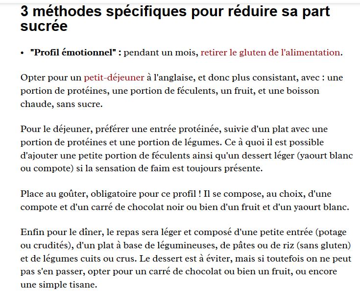 Comment réduire sa consommation de sucre  Sucre10