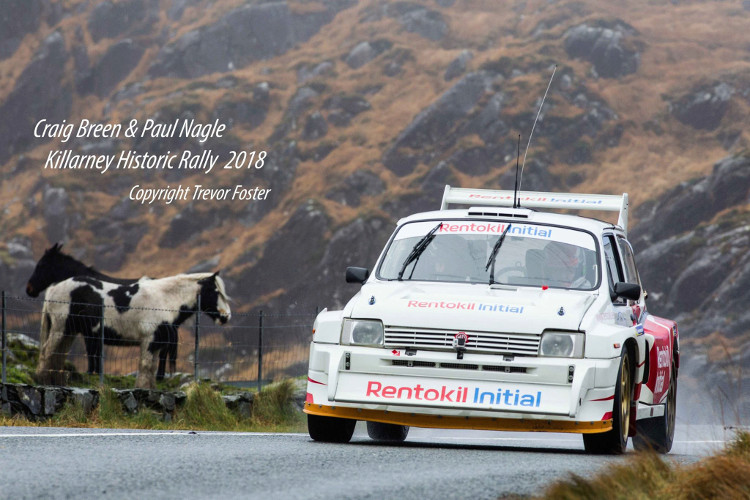 Craig Breen 2018 Killarney Historic Rally MG Metro 6R4 Foster10