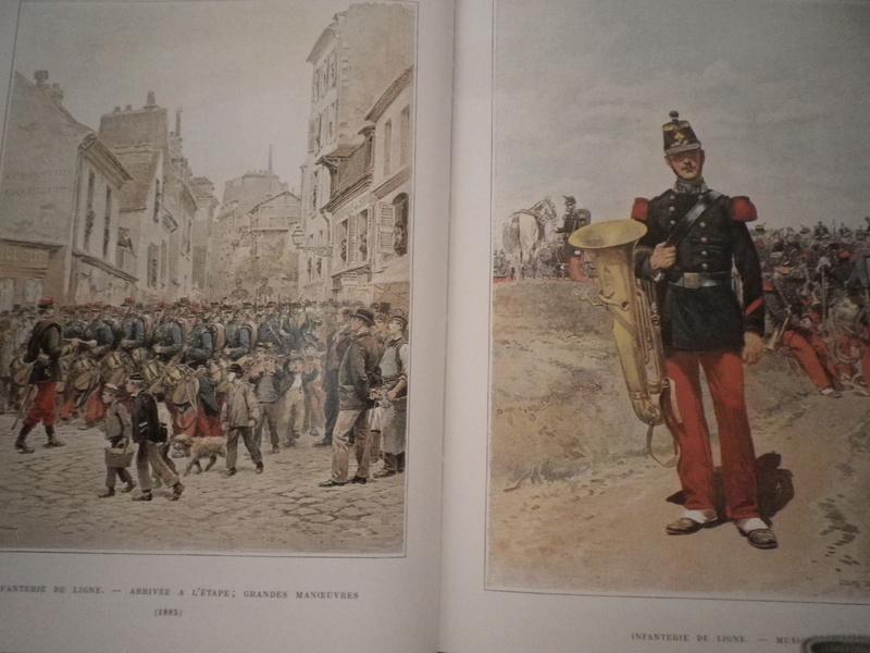 Recherche 9 planches première édition en 16 livrets de l'armée française  Imgp2713