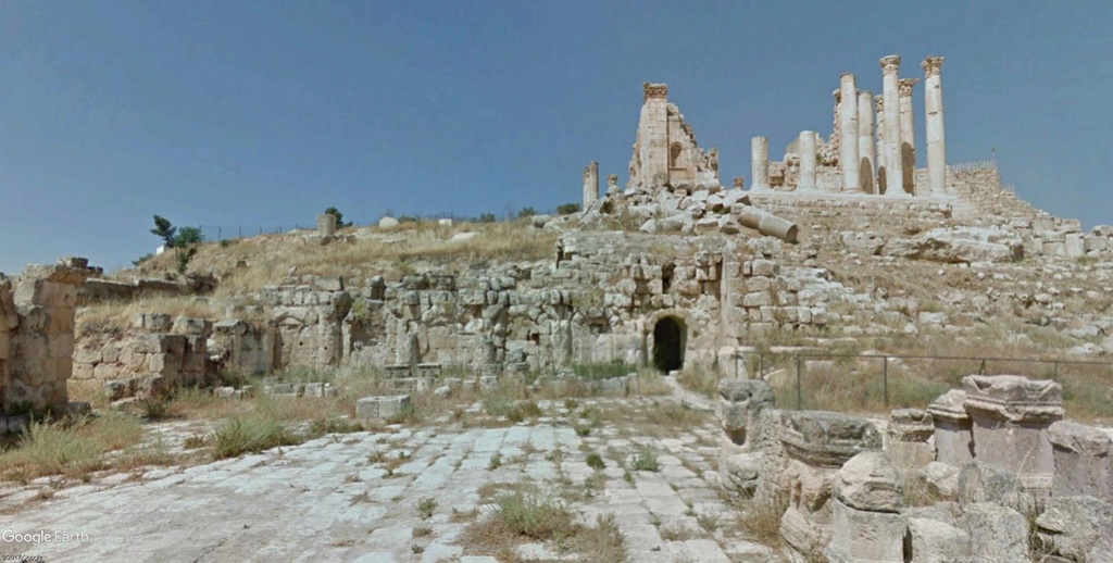 L'AGORA à Jerash (Jordanie) Monume16