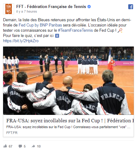 FED CUP 2018 : Groupe Mondial  1/2 FINALES Unti1513