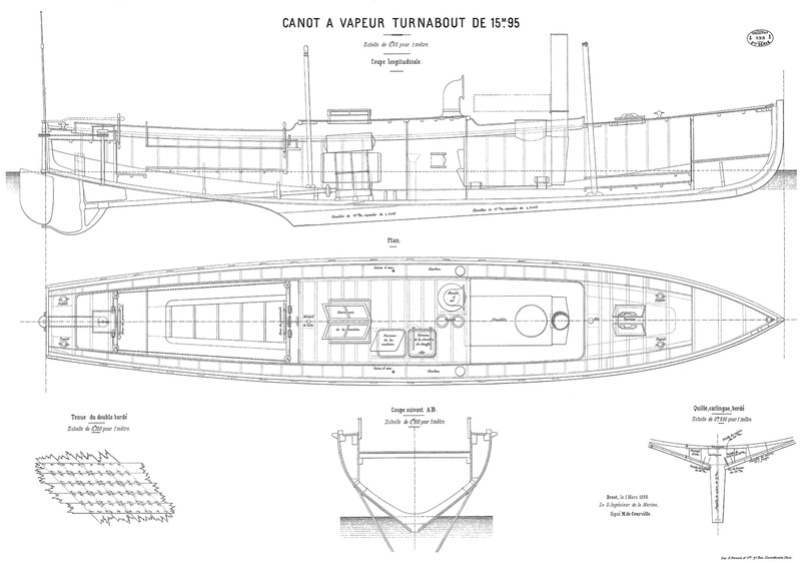 construction "turnabout" bateau de 1888. Turnab11