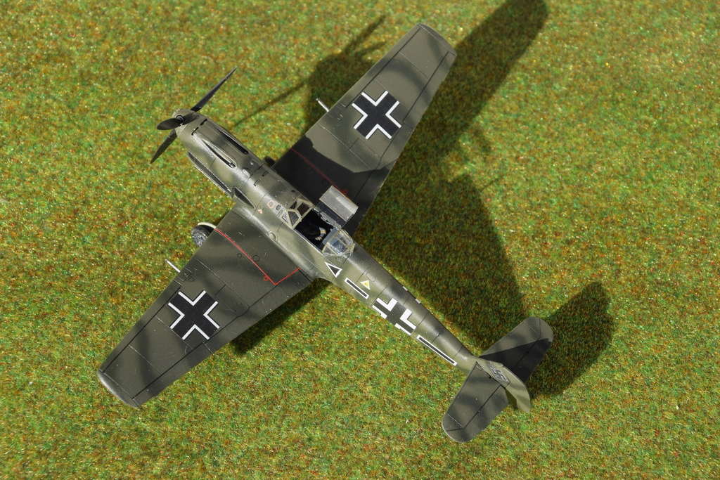 ME-109 Galland camouflage expérimental Me-10912