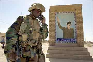 Abrams M1A1 Iraq 2003 Saddam14