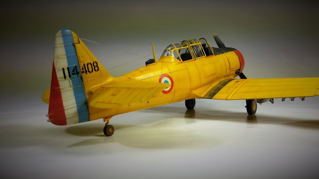 [Kitty Hawk] North American T-6G Texan - 1/32   "un canari dans le désert " 1311