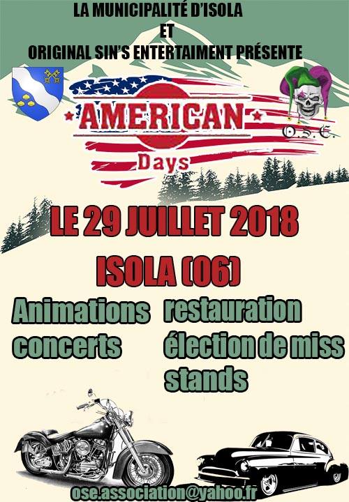American days à Isola le 29 juillet 2018 27459510