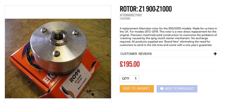 Dépose rotor pour remplacement roue libre démarreur Z1000 ST - Page 3 Rotor10