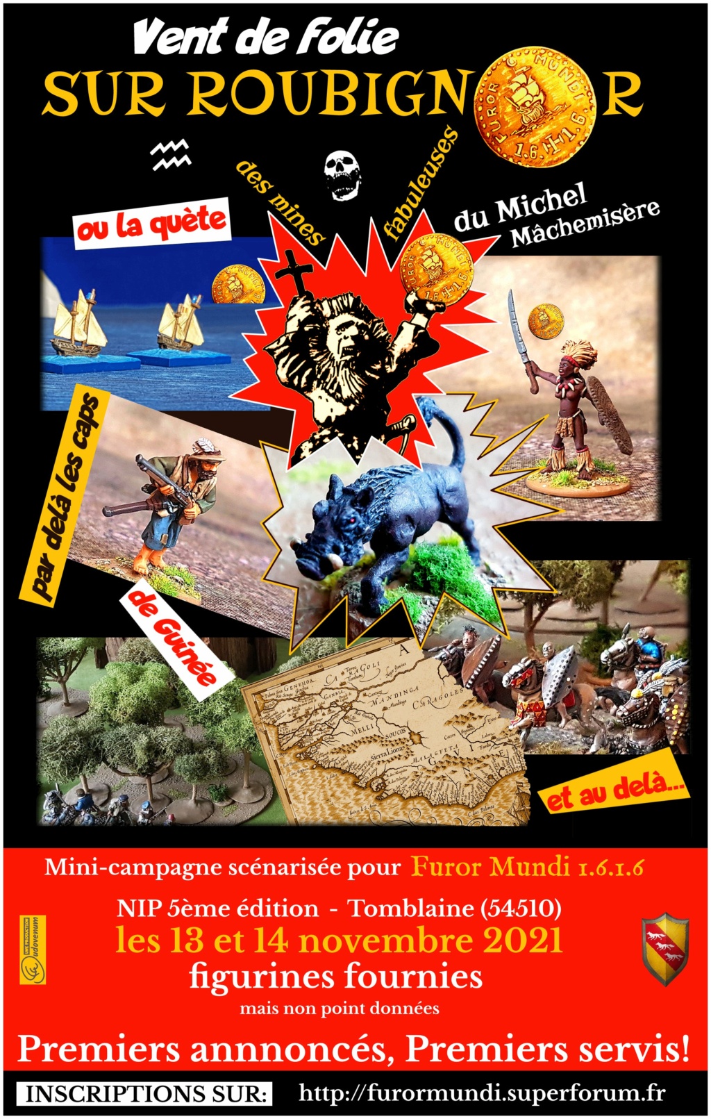 NIP V - 13+14 novembre 2021-  Vent de Folie sur RoubignOr - Mini-campagne Compob18