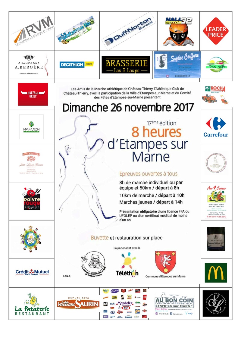 26-11-2017 - 8 Heures d'Etampes-sur-Marne Affich10