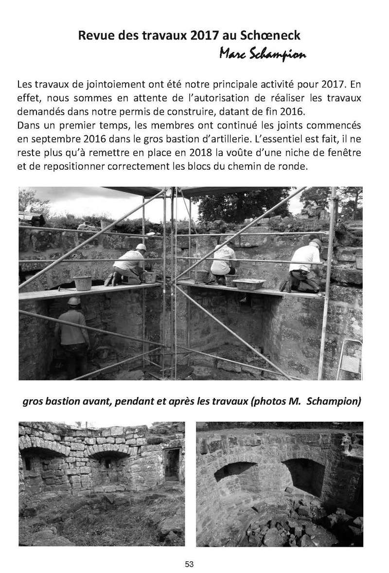 2018 - Bulletin du CV de Niederbronn - article sur nos travaux 18010012