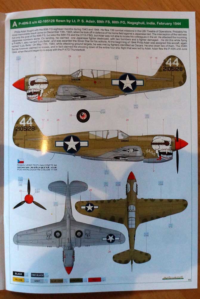 P 40 Warhawks “The Burma Banshees” Dsc00923
