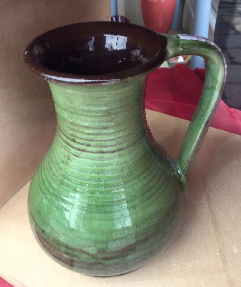 Green jug - Rye  Pottery? Ubeda Pottery?  De8cfb10