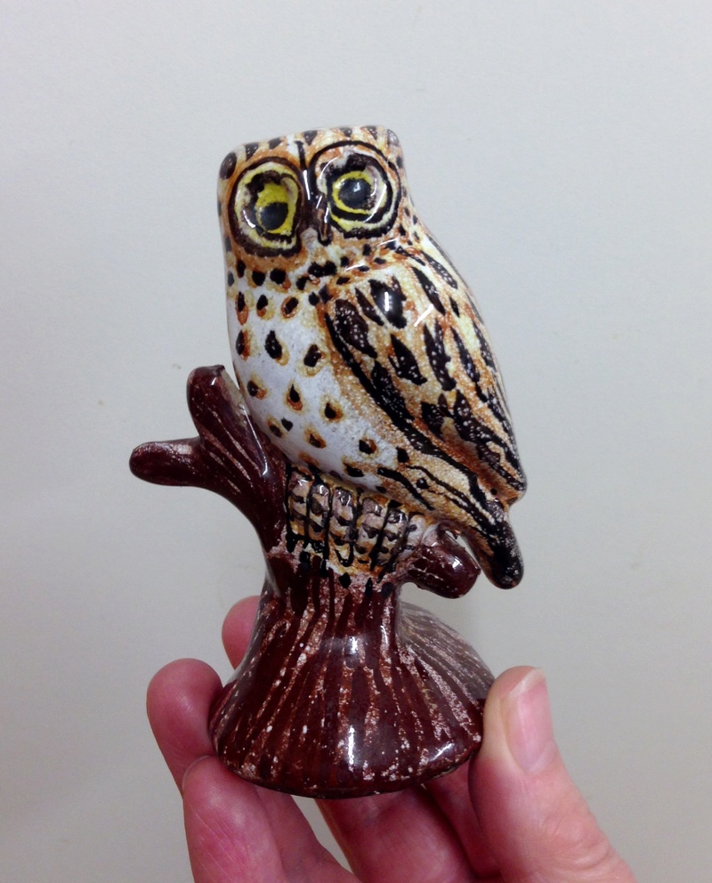 Little owl figurine - Chelsea?