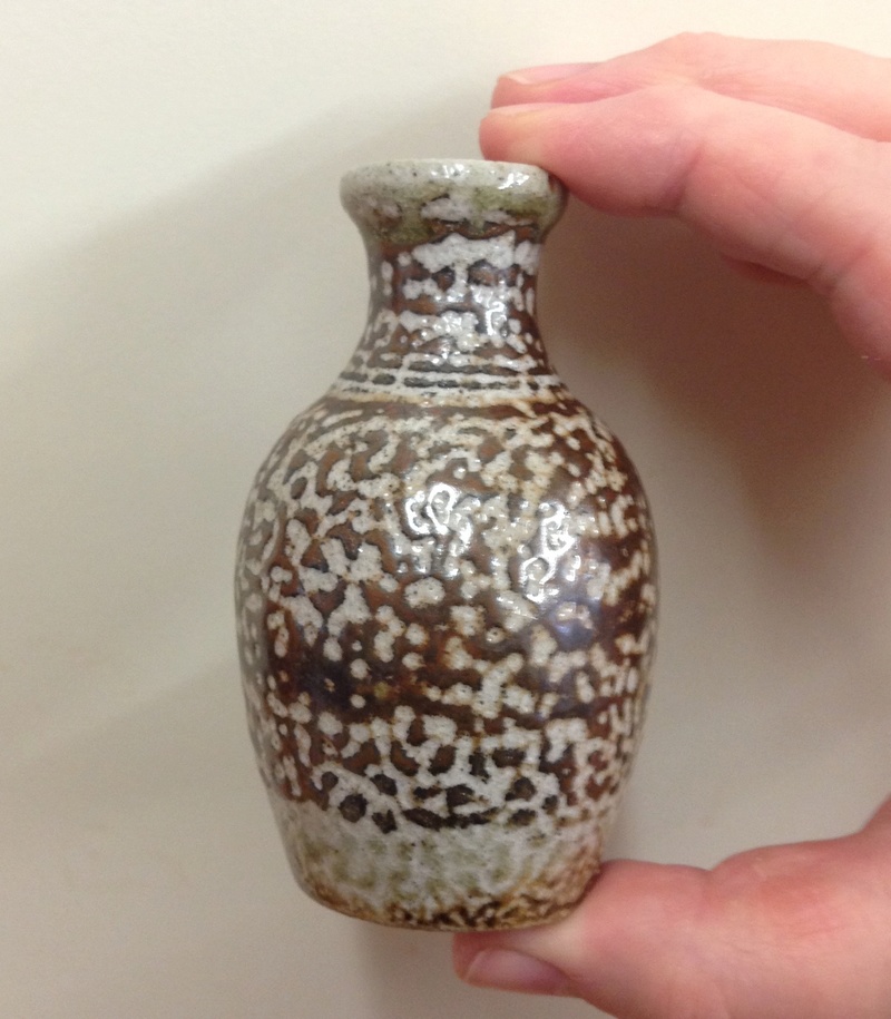 Miniature salt glazed vase - Jason Braham?  Img_3526