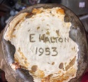 E. Halton jug with wine drinkers 08572310