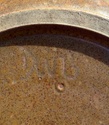 Mystery plate, DWB mark Img_4224