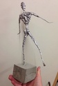 Alberto Giacometti inspired skeletal figure - AR monogram  Img_5410
