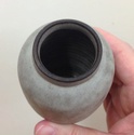 Unmarked small grey vase - German? Img_7236