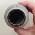 Unmarked small grey vase - German? Img_7237