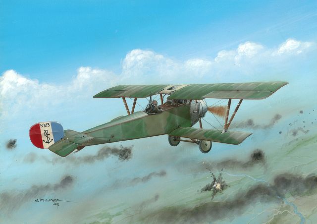Nieuport 12  scratch intégral  au 48° 233